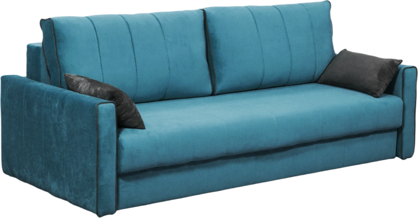 Диван прямой Бали 3, Tenerife deep ocean, Tenerife stone