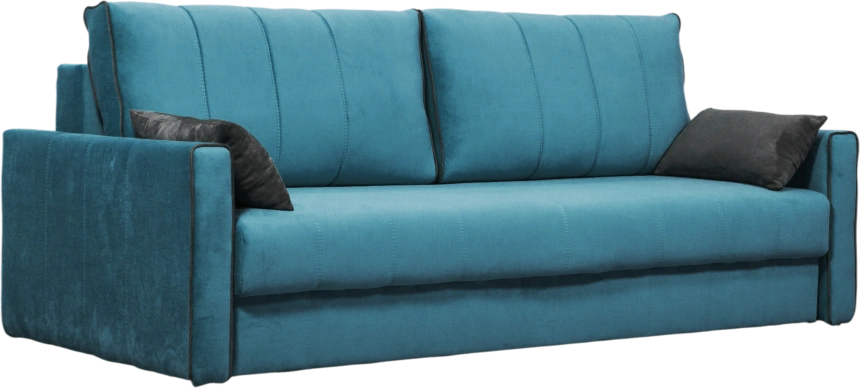 Диван прямой Бали 3, Tenerife deep ocean, Tenerife stone