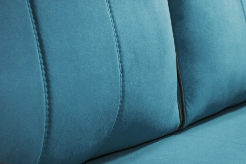 Диван прямой Бали 3, Tenerife deep ocean, Tenerife stone