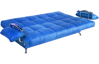 Диван прямой Финка Хром, ткань Таймлесс 27