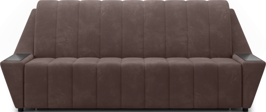 Диван прямой Канзас 180, модель 065, Maxx 235 (коричневый) / венге