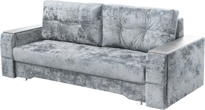 Диван прямой Атлант 2, ткань Kioto dove, декор Венге