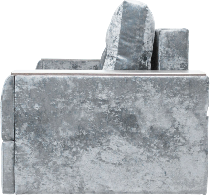 Диван прямой Атлант 2, ткань Kioto dove, декор Венге