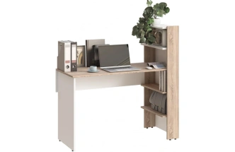 Компьютерный стол Арлет, сонома / белый
