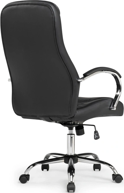 Компьютерное кресло Tron, экокожа черный