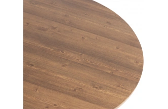 Кухонный стол Барел, 110 х 110, орех кантри / черный