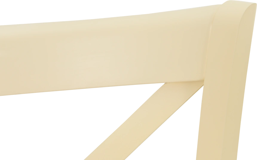 Стул Соло Венский, деревянный, браво браун велюр, каркас слоновая кость