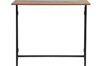 Стол компьютерный Бринг, складной, дуб велингтон / черный