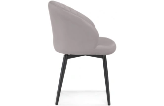 Стул Бэнбу, мягкий, поворотный, MR-28 / черный