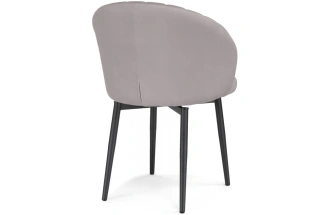 Стул Бэнбу, мягкий, поворотный, MR-28 / черный