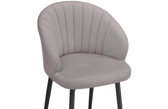 Стул Бэнбу, мягкий, поворотный, MR-28 / черный