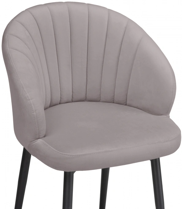 Стул Бэнбу, мягкий, поворотный, MR-28 / черный