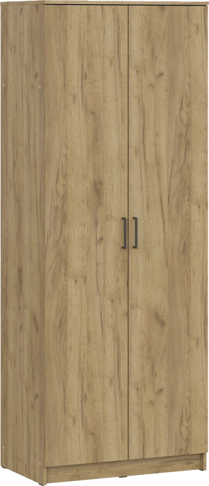 Шкаф двухдверный Сантори, распашной для одежды, дуб золотой