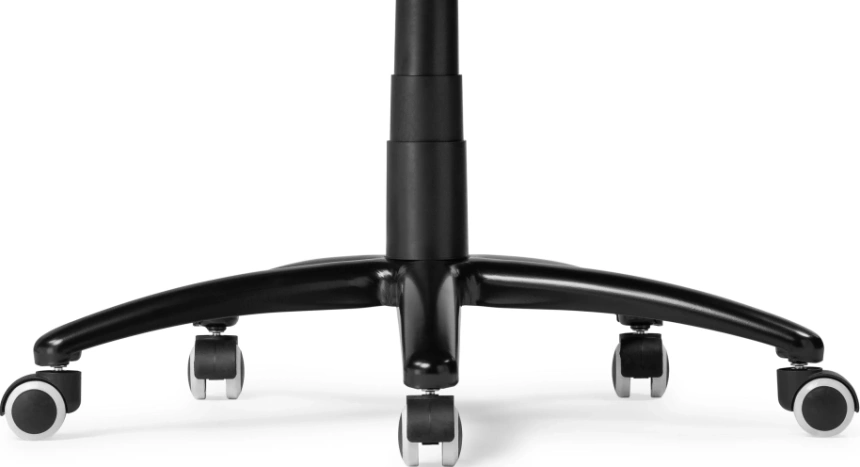 Игровое кресло Tesor, с подставкой для ног, черный / серый