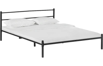 Кровать Фади, 120x200, черная