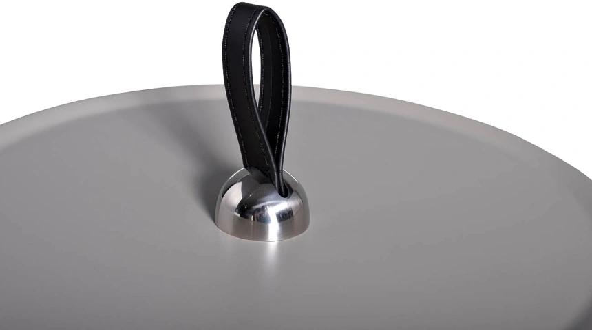 Журнальный стол 58DB-ET17040, 45x45x63, МДФ, светло-серый / черный