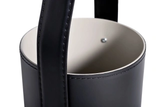 Журнальный стол 58DB-ET17040, 45x45x63, МДФ, светло-серый / черный