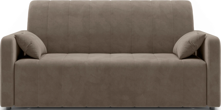 ​Диван прямой Борго 160, модель 107, Ultra Beige (бежевый) / венге