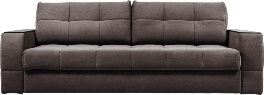 Диван прямой Сиэтл, ткань Lamb vision, декор Структурный Кофе