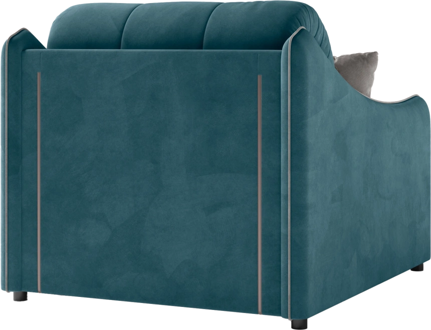 Кресло-кровать Дели 80, модель 032, Ultra Atlantic​ / Ultra Dove (синий)