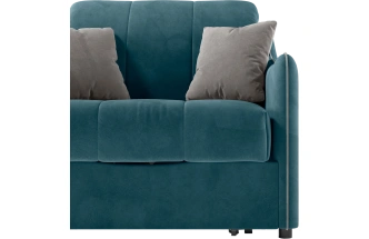 Кресло-кровать Дели 80, модель 032, Ultra Atlantic​ / Ultra Dove (синий)