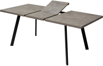 Кухонный стол раздвижной Brick M 140, Оникс, Черный