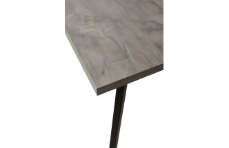 Кухонный стол раздвижной Brick M 140, Оникс, Черный