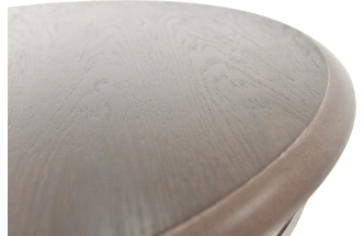 Кухонный стол Фабрицио 1, D 82, орех темный, каркас орех темный