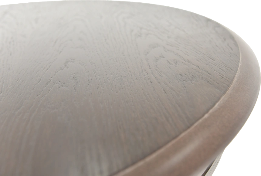 Кухонный стол Фабрицио 1, D 82, орех темный, каркас орех темный