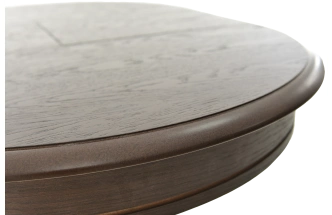 Кухонный стол Фабрицио 1, D 82, орех темный, каркас орех темный