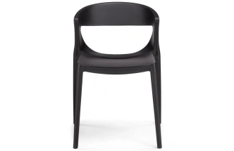 Стул Градно, пластиковый, черный