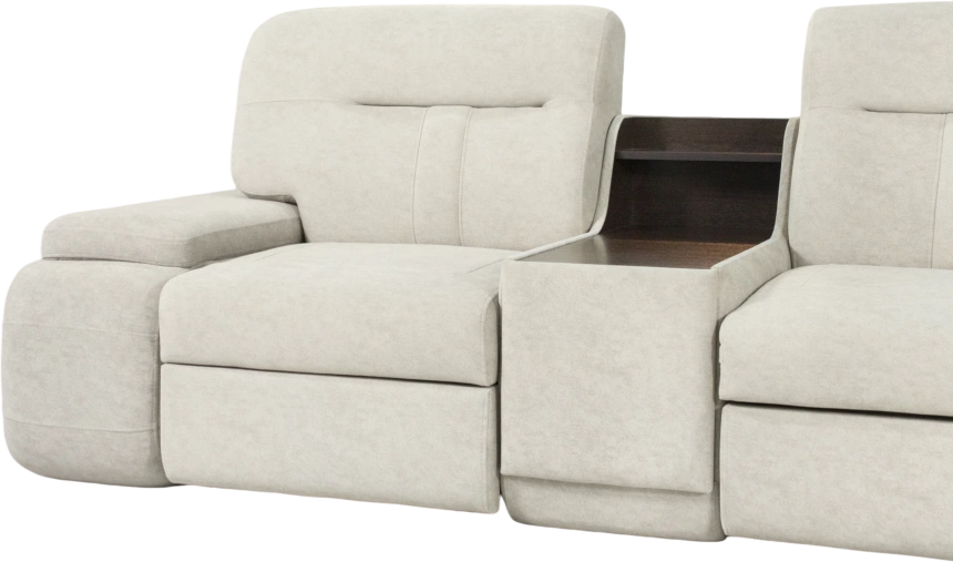 Диван модульный Арт-18, Гретта боне, Венге Аруба, Бар слева