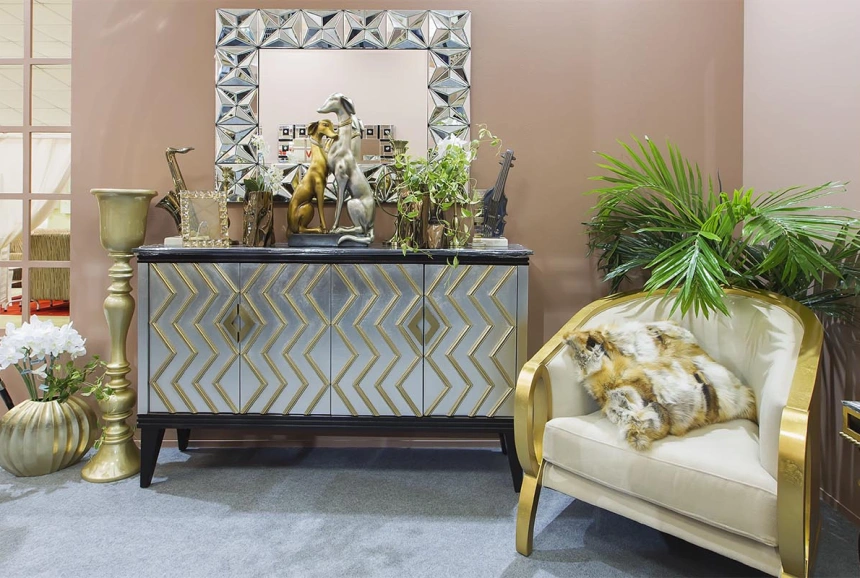 Комод ART-1973-S , с полками