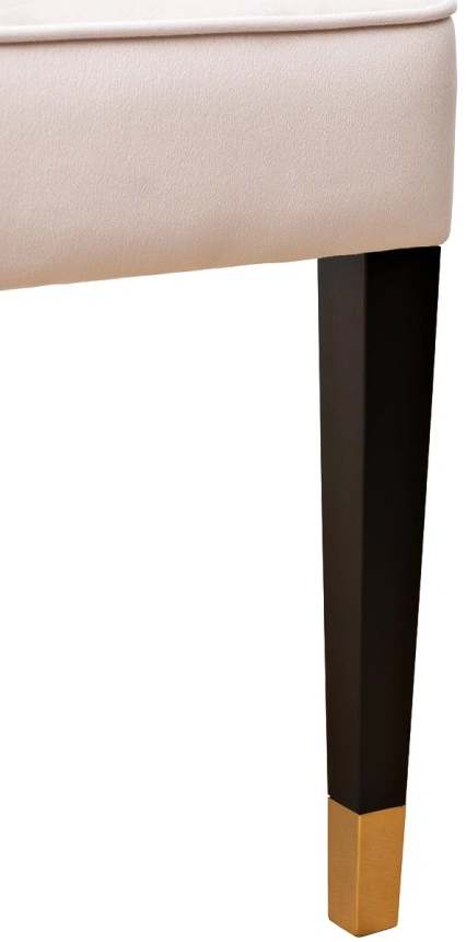 Стул Elegante, мягкий, велюр, светло-бежевый Colt002 