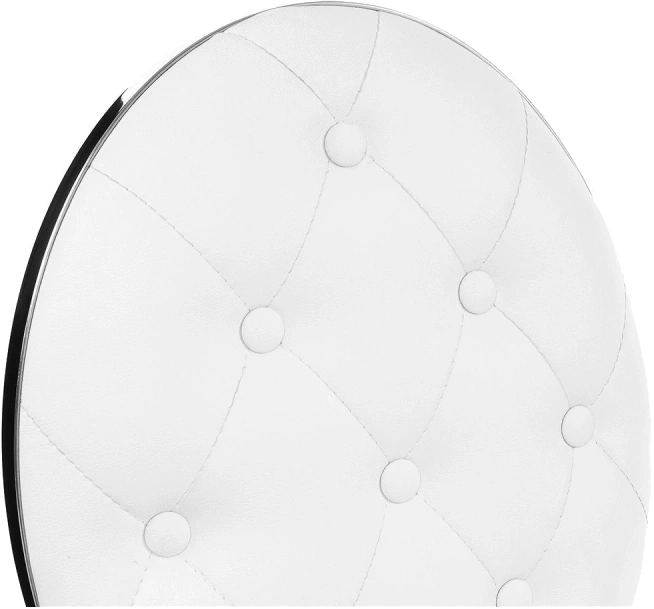 Стул Odda, на металлокаркасе, белый / хром