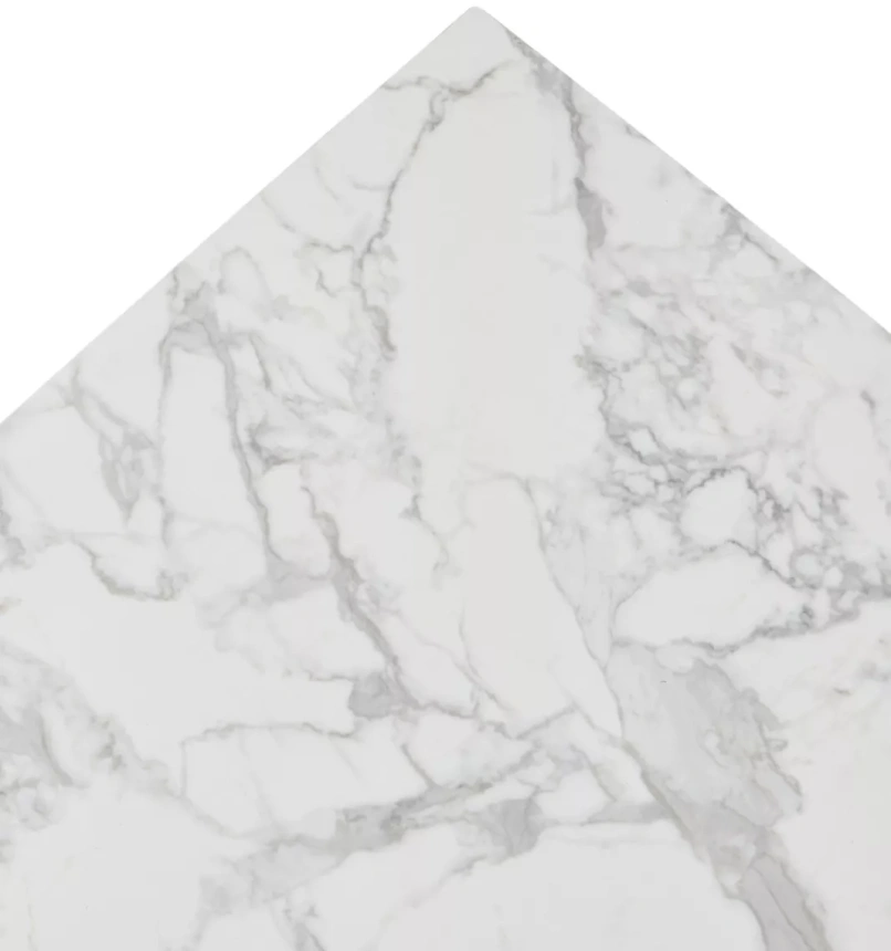 Обеденный раздвижной стол Esmir 180, matte arabescato solid ceramic, орех