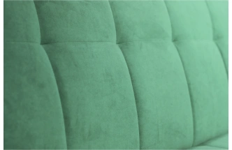 Диван прямой Нельсон 155, ткань Lamb mustard, декор Венге