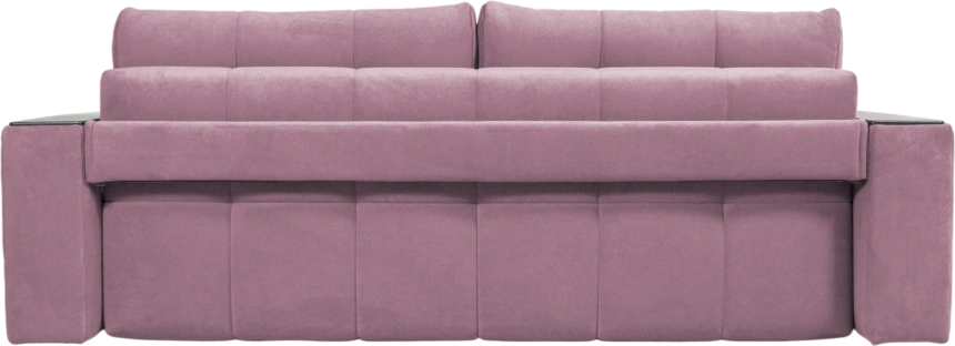 Диван прямой Сиэтл, ткань Lamb plum, декор Структурный Кофе