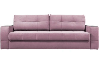 Диван прямой Сиэтл, ткань Lamb plum, декор Структурный Кофе