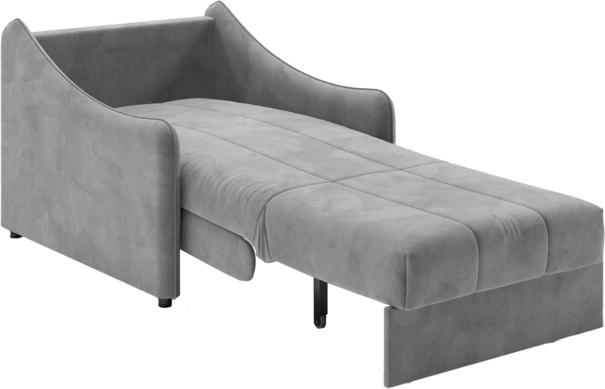 Кресло-кровать Дели 80, модель 032, Ultra Grey / Ultra Dove (серый)