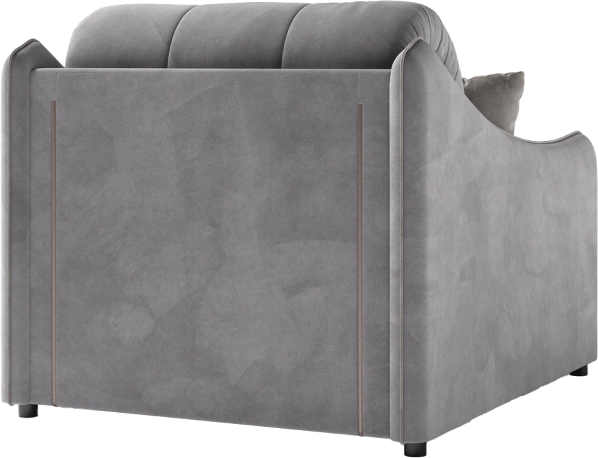 Кресло-кровать Дели 80, модель 032, Ultra Grey / Ultra Dove (серый)