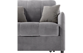 Кресло-кровать Дели 80, модель 032, Ultra Grey / Ultra Dove (серый)