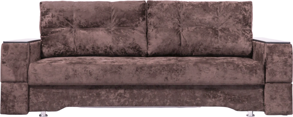 Диван прямой Атлант 2, ткань Kioto jave, декор венге