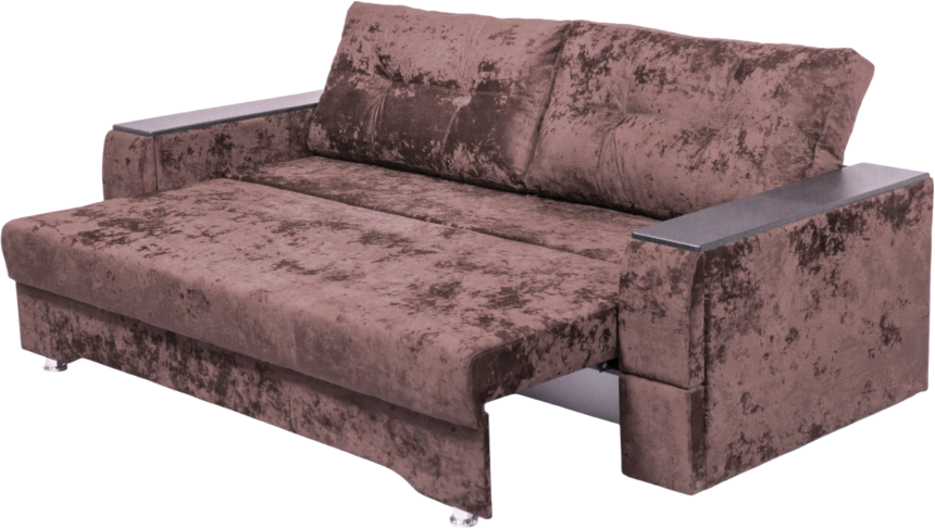 Диван прямой Атлант 2, ткань Kioto jave, декор венге