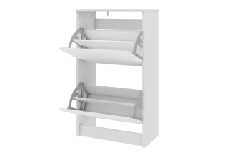 Тумба для обуви Лофт, 2 фасада 68x93,6x28, Белый