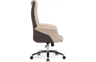 Компьютерное кресло Avrora, бежевый / коричневый
