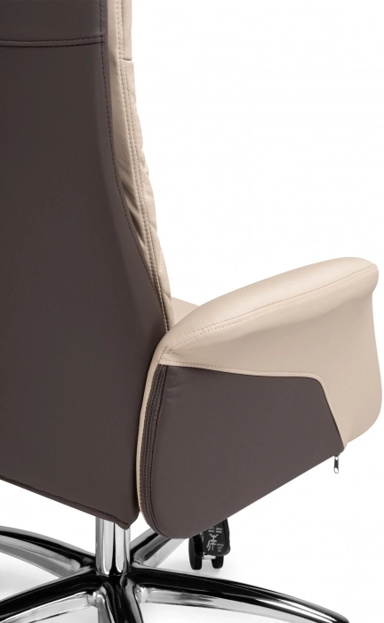 Компьютерное кресло Avrora, бежевый / коричневый
