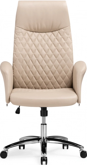 Компьютерное кресло Avrora, бежевый / коричневый