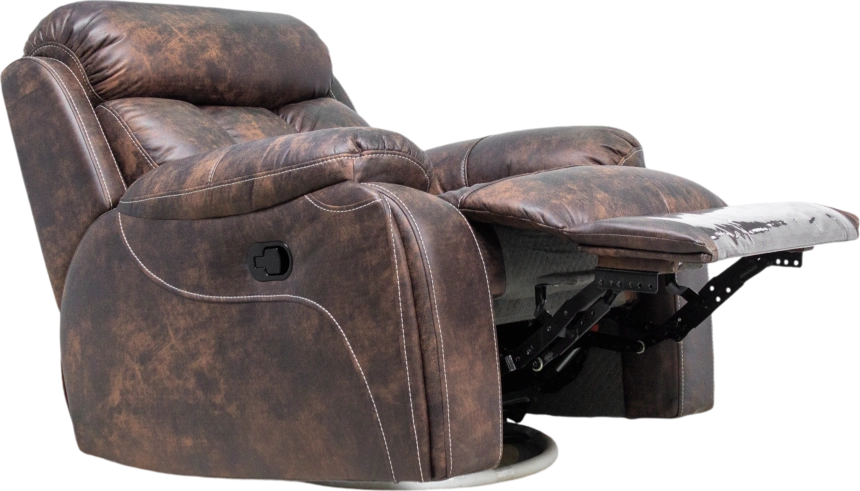 Кресло реклайнер механическое Азалия, Raxa 10 (с качением,вращением)