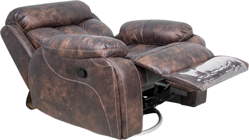 Кресло реклайнер механическое Азалия, Raxa 10 (с качением,вращением)